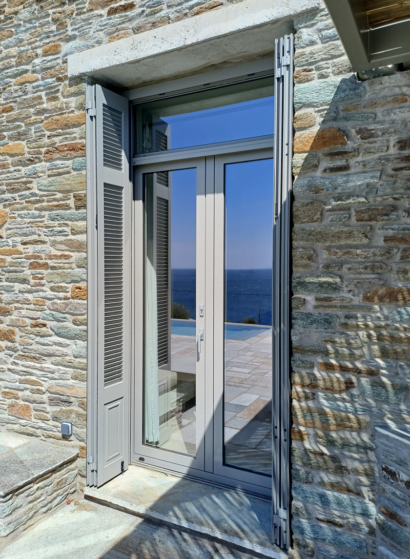 Aluminum frames Andros — Giannadakis